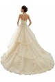 Elfenbein & Champagner Prinzessin Kapelle-schleppe Tüll Spitze Brautkleider Kaufen